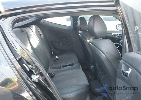 2014 Hyundai Veloster Base W/Black from USA, damaged, VIN KMHTC6AD3EU186380